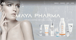 Desktop Screenshot of mayapharma.com